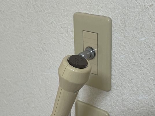 簡潔な設備の様子