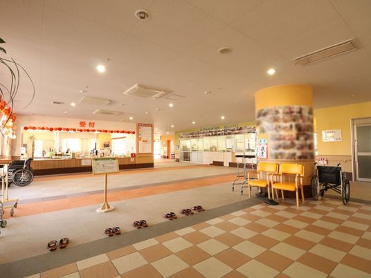 広々とした快適なロビー