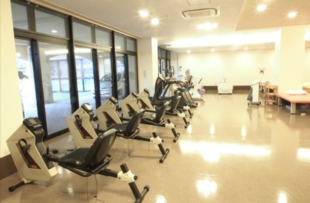 広々とした機能訓練室