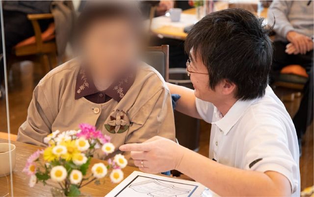 優しさがにじむ交流の場