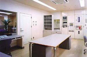 設備が整った室内