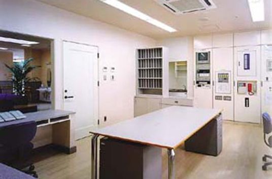 設備が整った室内