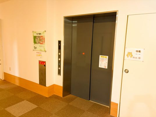 清潔で安全なエレベーター