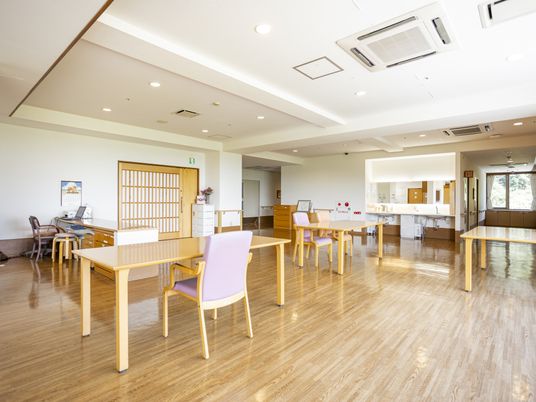 自然光あふれる空間