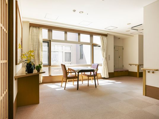 自然光のリビング