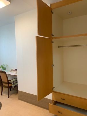 整然とした居室
