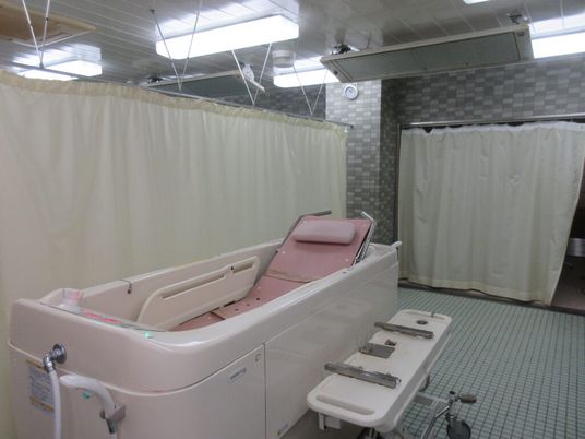 機能的な浴室