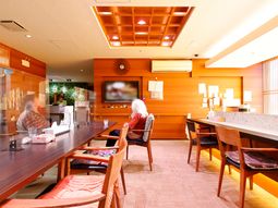 木目が温かみのある居室