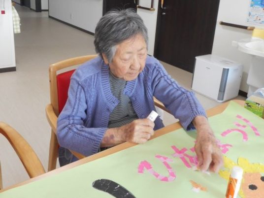 利用者のクラフト活動