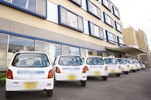 駐車場がある建物