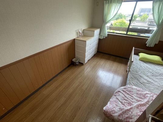 自然光が入る居室