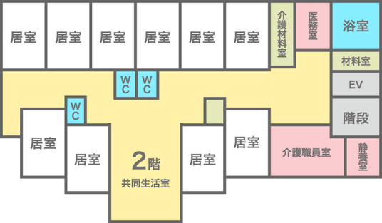 フロアレイアウト図