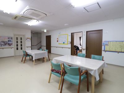 広々とした共有スペース