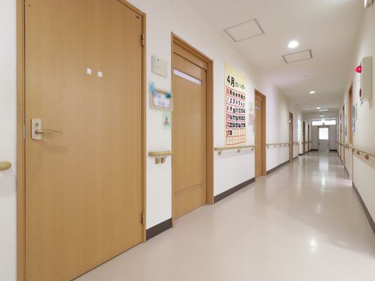 清潔な廊下の様子