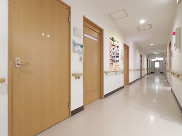 清潔な廊下の様子