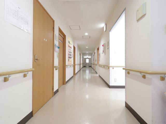 清潔な廊下の様子