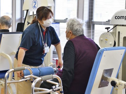 機能訓練室での会話  
