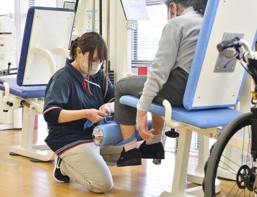 機能訓練の様子