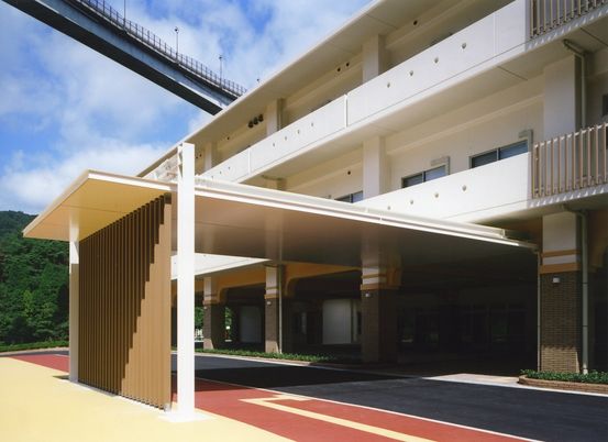 広いエントランス