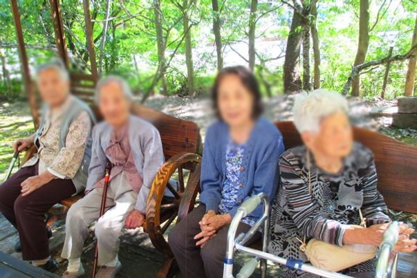 自然の中の憩いの場