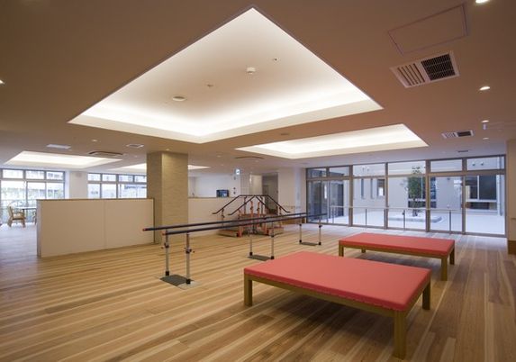 広々とした機能訓練室