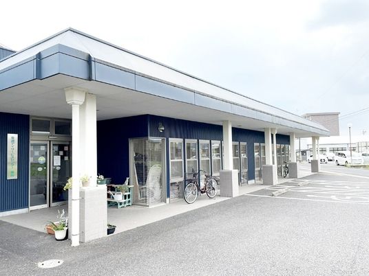 明るい平屋の外観  