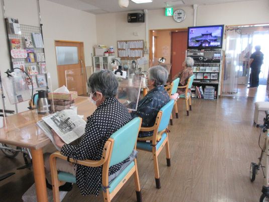 広々としたロビー