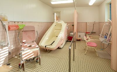 設備が整った浴室