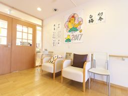 和やかなロビーの様子