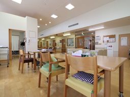 共有スペースの和やかな空間