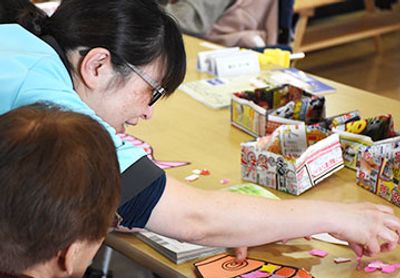 楽しむアクティビティの様子  