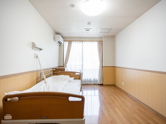 明るい居室  