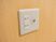 壁の電源端子  