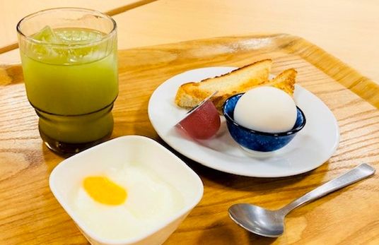 朝食セットの一例