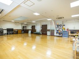 広い訓練室の様子  