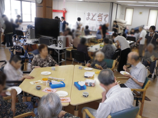 交流が盛んなラウンジ