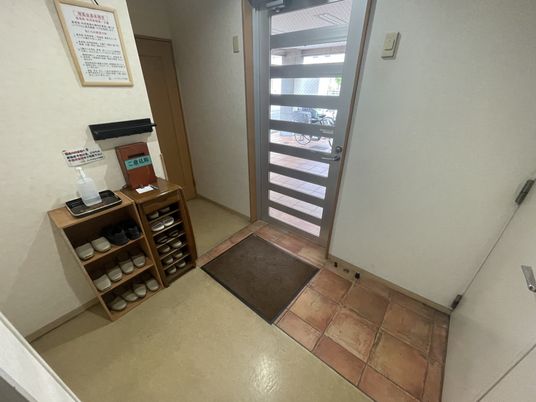 出入りしやすいエントランス