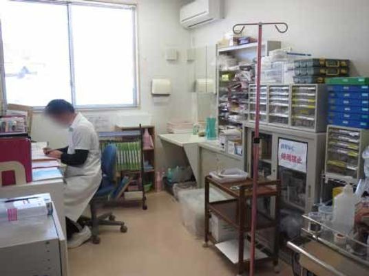 医療機器が揃った部屋