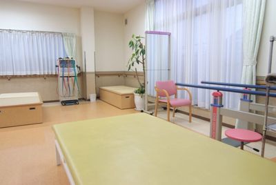 広々とした機能訓練室