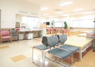 明るい訓練室