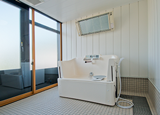 清潔感のある浴室