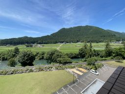 自然に囲まれた風景