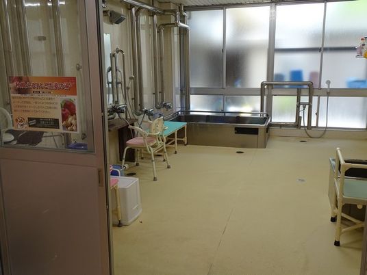設備の整った浴室