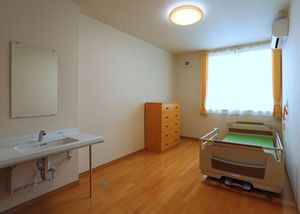 静かで落ち着いた居室