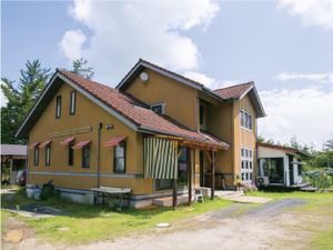 美しい庭の外観