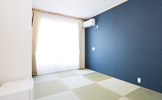 自然光が入る和室