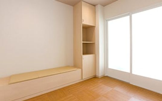 自然光あふれる居室