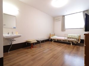 清潔な居室の一角