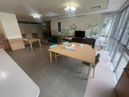 自然光が入る部屋