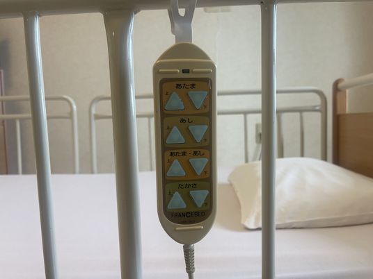 ベッドの調節リモコン